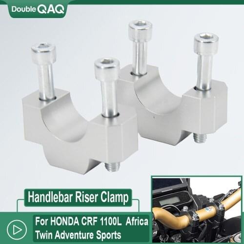 CRF1100L Handle Bar Riser Clamp Extend Handlebar Motorcycle For HONDA CRF 1100L CRF 1100 L Africa Twin Adventure Sports