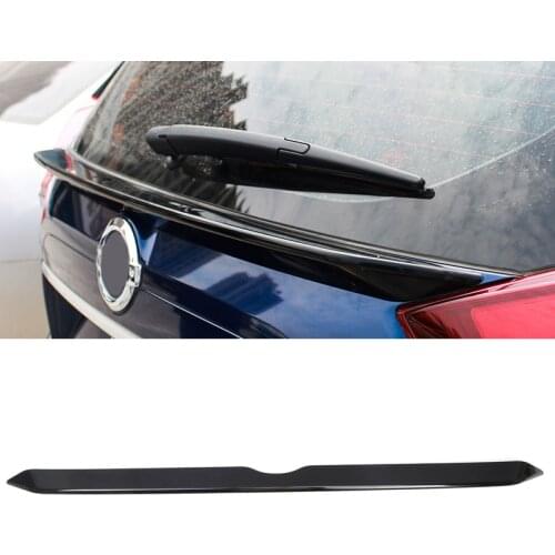 For Nissan Rogue X-Trail T32 2014 2015 2016 2017 2018 2019 2020 Accessories ABS Rear Trunk Lid Middle Spoiler Molding Trim