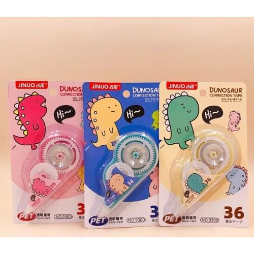 Cartoon Dinosaur Correction Tape 24 Pcs/lot Cute Decoration Stickers Promotional Gift Stationery School Office Supplies