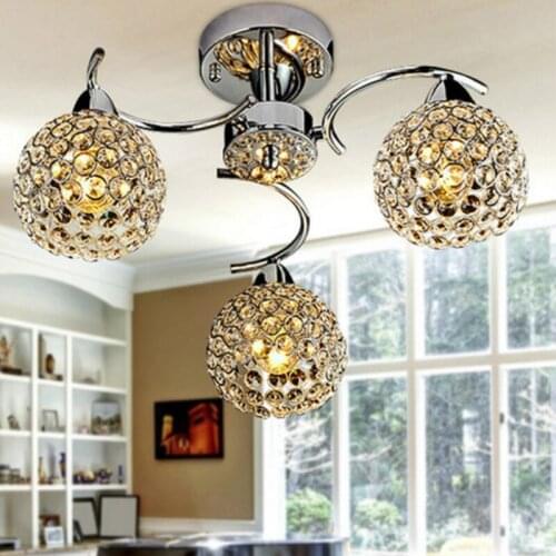 Home living room lamp crystal lamp bedroom ceiling lamp creative lamp lighting restaurant decoration lamp LB032111