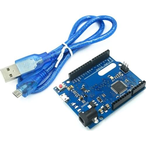 Leonardo R3 Microcontroller Atmega32u4 Development Board With USB Cable Compatible For Arduino DIY Starter Kit