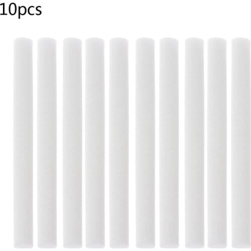 MEXI 10Pcs Humidifiers Filters Cotton Swab For Air Aroma Diffuser Part 10mmx125mm