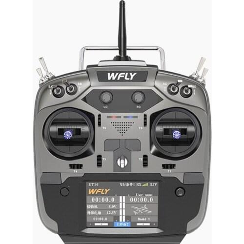 WFLY ET16 2.4GHz 16CH FHSS Transmitter With 4IN1 R9M TBS Crossfire Module & RF209S 9CH Receiver For RC Drone