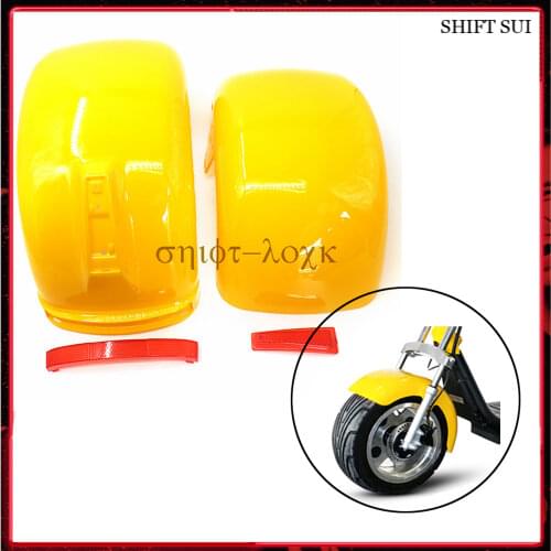 225/55-8 ,18x9.50-8 ,225/40-10 Front And Rear Fender Plastic Shell With Tail Light Fender For Citycoco Modified Accessories part