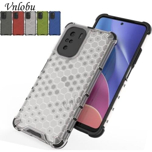 Bumper Shockproof Honeycomb Case For Redmi Note 10 Pro Max Case Airbag Anti-fall Silicone Cover For Xiaomi 11 Lite 11 Ultra Capa