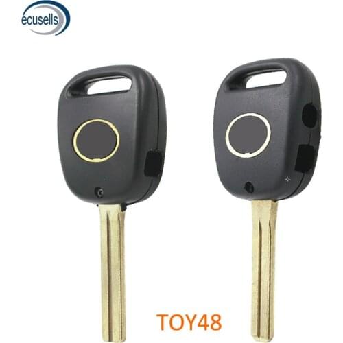 SALE ! Side 1 Button Side 2 Button Remote Key Shell for-Toyota Key Case Fob Blade Length 39mm TOY48