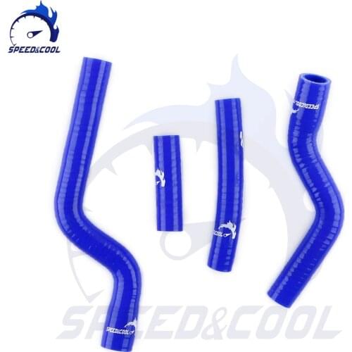 Motorcycle Silicone Radiator Coolant Tube Pipe Hose Kit For YAMAHA YZF 250 2007 2008 2009 07 08 09