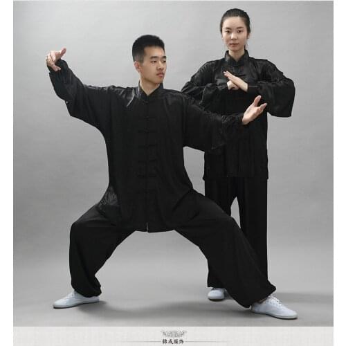 Wing Chun Uniform Bruce Lee kung fu uniform wushu Clothing Tai Chi Martial Art Suit taiji Clothes jacket pants sets