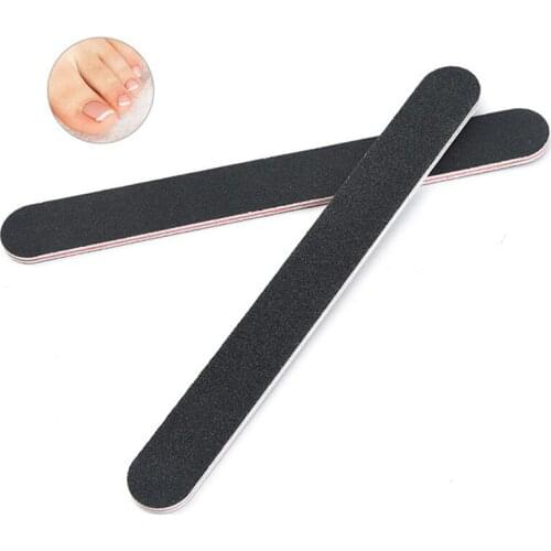 1 Pcs Professional Black Nail File Cushioning Polishing Block Polishing Nail Art Manicure Sponge Frustration Nail Art Tool Hot
