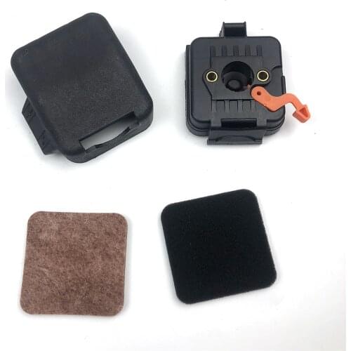 4 PCS/SET AIR FILTER COVER AND CHOKE HOUSING W/ FILTERS FITS FOR STIHL HS80 FS80 FS85 BG75
