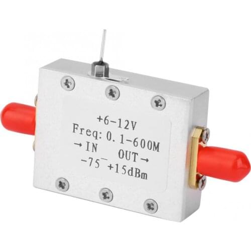 AD8307 RF Power Meter Logarithmic Testing Detector 0.1-600M -75~+15dBm Module with Casehot