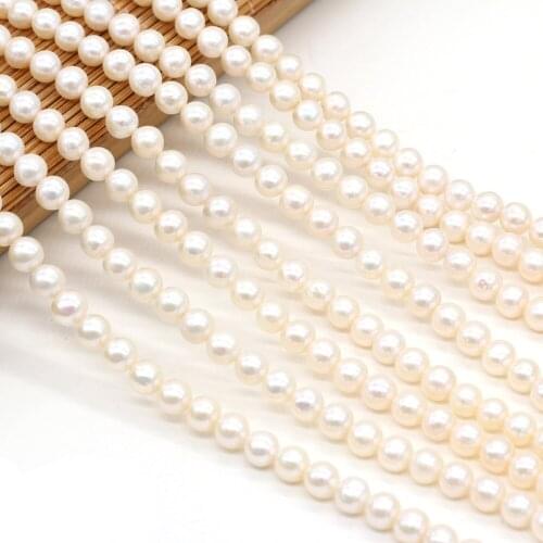 Natural Freshwater Pearl Beaded High Quality Potato Shape Loose Beads for Making Jewelry DIY Bracelet Necklace Accessories
