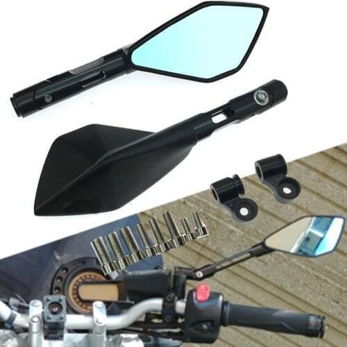 For Honda CB 400 CB1000R CB300F CB500F/CB500X ABS Aprilia SHIVER 750 DORSODURO 750 1200 ABS Motorcycle Rearview Mirrors