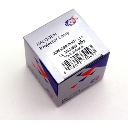 For DONAR JCR 6V50W Halogen Cup Lamp Japan EYE Yanqi Microscope Bulb JCR6V50W20H/G1