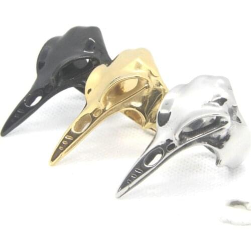 Eagle Ring 316L Stainless Steel Punk Biker Gothic Style Jewellery Size 7-13