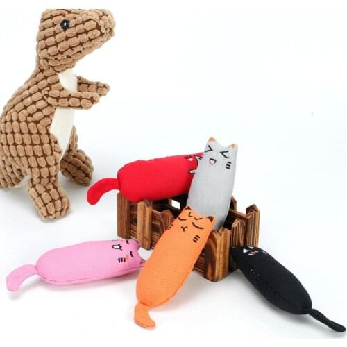 Cat toy Teeth Grinding Catnip Toys burlap cute expression thumb toy Interactive claws Grinding bite funny cat pillow spot