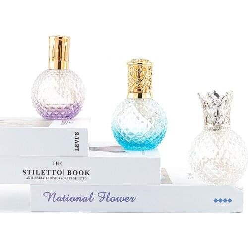 150ml Aromatherapy Essential Oil Catalytic Ignition Aromatherapy Glass Lamp Kit