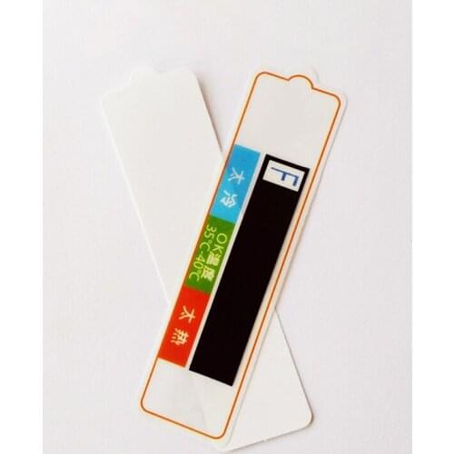 Baby Feeding Bottle Sticker Temperature Tester Safety Baby Feeding Milk Bottle Temperature Measuring Card Strip Paper Sticker