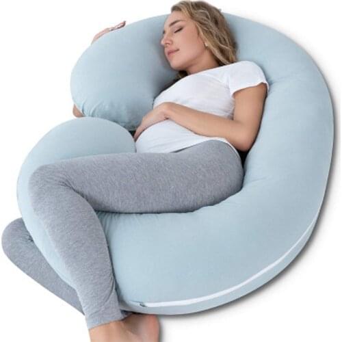 Pillow For Pregnant Women Nursing Pregnancy Cushion Maternity U-Shape Side Sleeper Bedding Replace Washable Mommy Care
