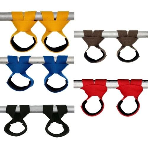 Weight Lifting Straps Hand Wrist Belt Support Brace For Body Building Fitness G99D