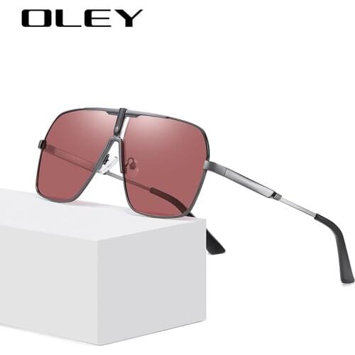 OLEY Brand Classic Polarized Sunglasses For Men New Fashion Women Fashion Driving Eyewear Travel Sun Glasses UV400 Goggles