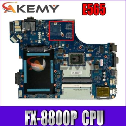 Thinkpad E565 FX-8800P laptop independent graphics card motherboard.FRU 01AW126 01AW125 01AW124