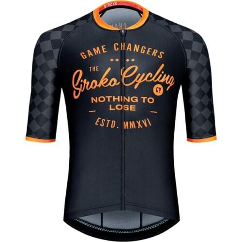 Siroko 2021Men‘s Summer Short Sleeve Cycling Jersey Bicycle Road MTB bike Shirt Outdoor Sports Ropa ciclismo Clothing Breathable