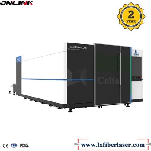 Fiber metal laser cutting machine 6000w for carbon steel Aluminum copper