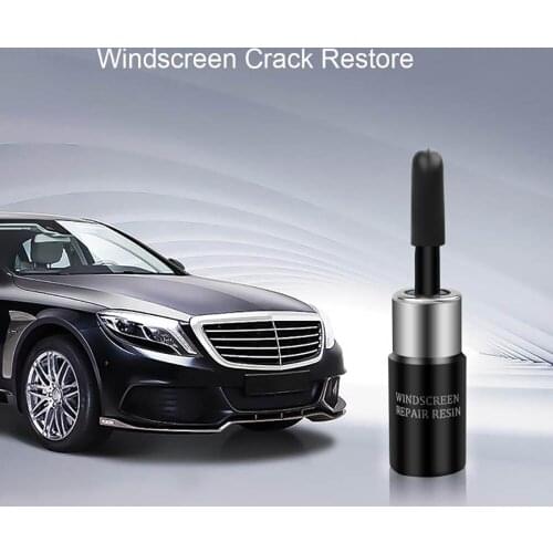 2pcs Car Window Glass Cracked Scratch Repair Tools DIY Windshield Scratch Repair Tool Glass Scratch Repair Liquid Agent