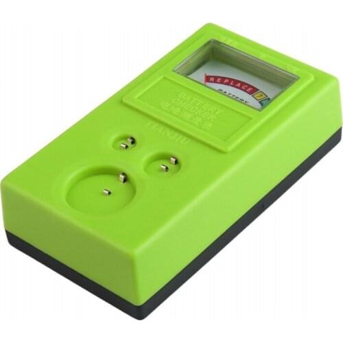 1.55V and 3V Button Cell Battery Checker Battery Tester Green
