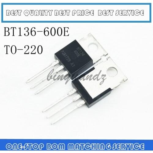 10PCS BT136-600E BT137-600E BT138-600E BT139-600E BT139-800E Transistor TO-220 BT136-600 BT137-600 BT138-600 BT139-600 BT139-800