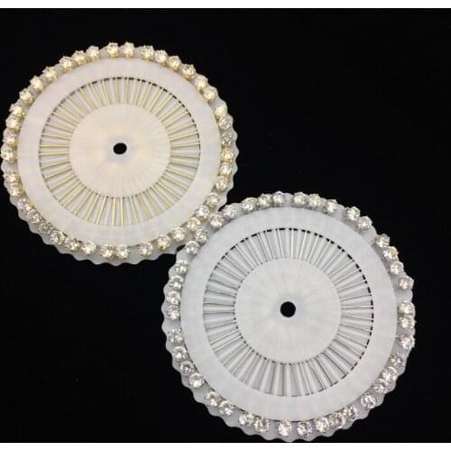 New 3cm Hijab Pins Set Wholesale 40PCS Crystal Muslim Brooches For Women Safety Scarf Pins Hijab Pins Jewelry Brooch