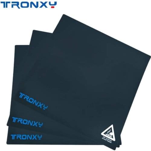 Tronxy 3D Printer Parts Black Masking Tape 220*220mm 255mm*255mm 330*330mm Size Print Bed Heatbed Sticker Accessories