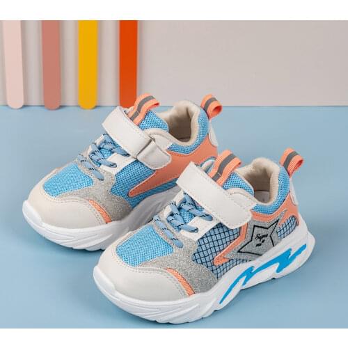 2021 Autumn Children Casual Shoes New Fashion Girls Boys Sport Shoes Children Running Shoes Breathable Child Sneakers