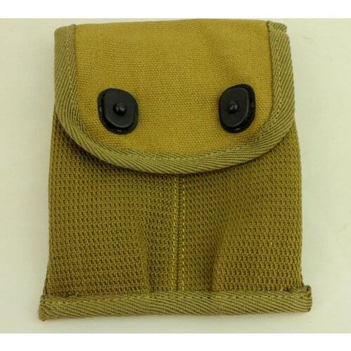 WW2 US Army M1911 Double Magazine Pouch Pocket Case Soldier Military War Reenactments