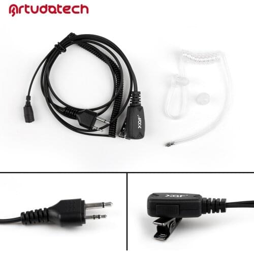 Artudatech 1Pcs Covert Acoustic Air Tube Headset Vox For Midland GXT650 GXT850 GXT1050 Accessories