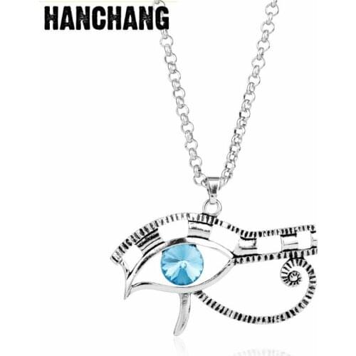 The Eye of Horus Necklaces & Pendants Retro Gods Of Egypt Necklace цепочка Women Men Party Necklace Long Short Chain Jewelry