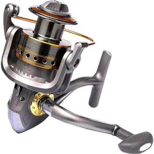 Metal Spinning Fishing Reel THY1000-6000 5.0:1High Gear Ratio Marine sport reel Pesca Strong Drag Fishing wheel for carp fishing