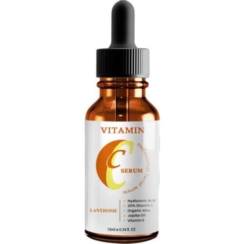 Hyaluronic Acid Vitamin C Original Liquid Repair Skin Moisturizing Anti Skin Complexion Serum Essence Aging Brighten P6C0