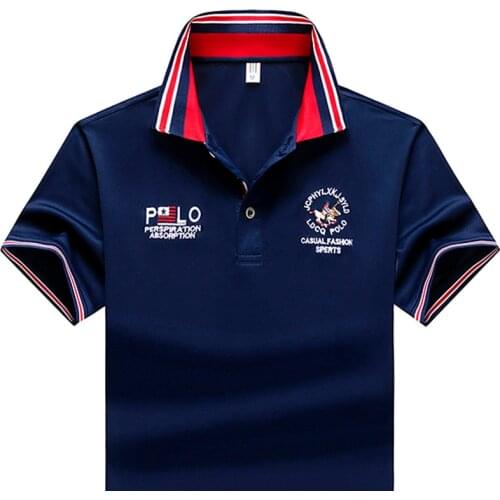 PEILOW Short Sleeve Polos For Men