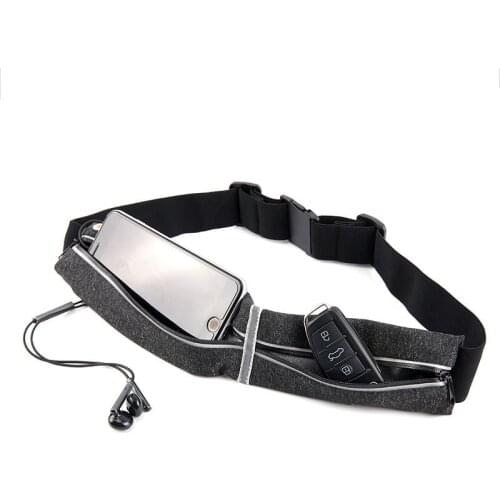 Unisex Outdoor Sports Waist Bags Packs Belly Men Women Fitness Waterproof Belt Mobile Phone Storage Slim Pouch Summer Run