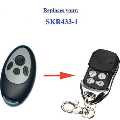 For SEIP SKR433-1 garage door replacement remote control rolling code 433,92mhz gate door remote control 4 buttons