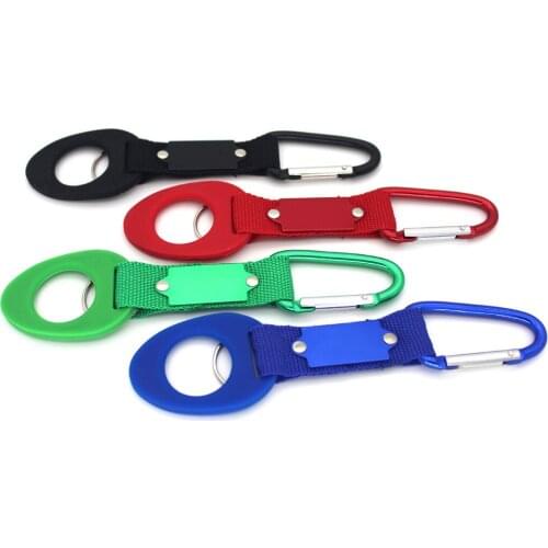 Silicone mineral water bottle buckle backpack rubber water buckle sport outdoor water bottle buckle beverage bottle buckle