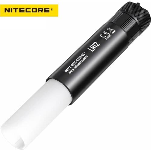 2020 NITECORE LR12 2-in-1 Design Led Flashlight CREE XP-L HD V6 1000 lumen by 18650 Battery for Camping
