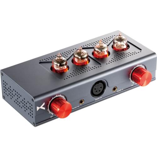 XDUOO MT-604 Balanced Tube Headphone Amplifier 6J1 Pre-amp XLR/4.4MM Balanced Input/Output Tube + Transistor Hybrid Amplifier