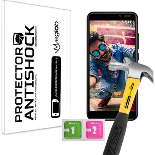 Screen protective Anti-Shock Anti-scratch Anti-Shatter compatible with Yezz LIV1