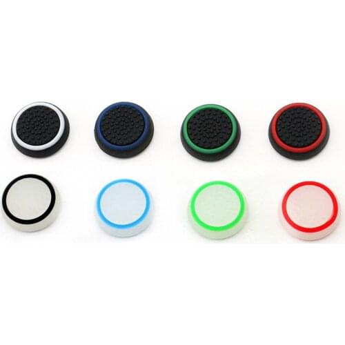 Luminous Game Handle Joystick Protective Cap Nightlight Button Caps Silicone Thumb Grips Caps for XBOX ONE / X360 / PS4