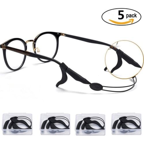 5pcs eyeglasses sports cord eyewear holder avoid glasses slip runing swimming basket ball use for child and adult by dhoptical