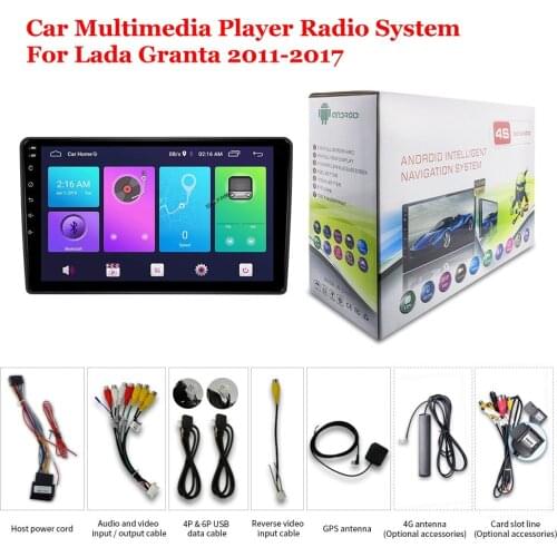 For Lada Granta 2011-2017 Accessories Car Radio Android Multimedia Player GPS Navigation System IPS Screen DSP Stereo Video MP5