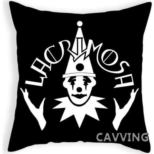 Lacrimosa Band 3D Printed Polyester Decorative Pillowcases Throw Pillow Cover Square Zipper Pillow Cases Fans Gifts
